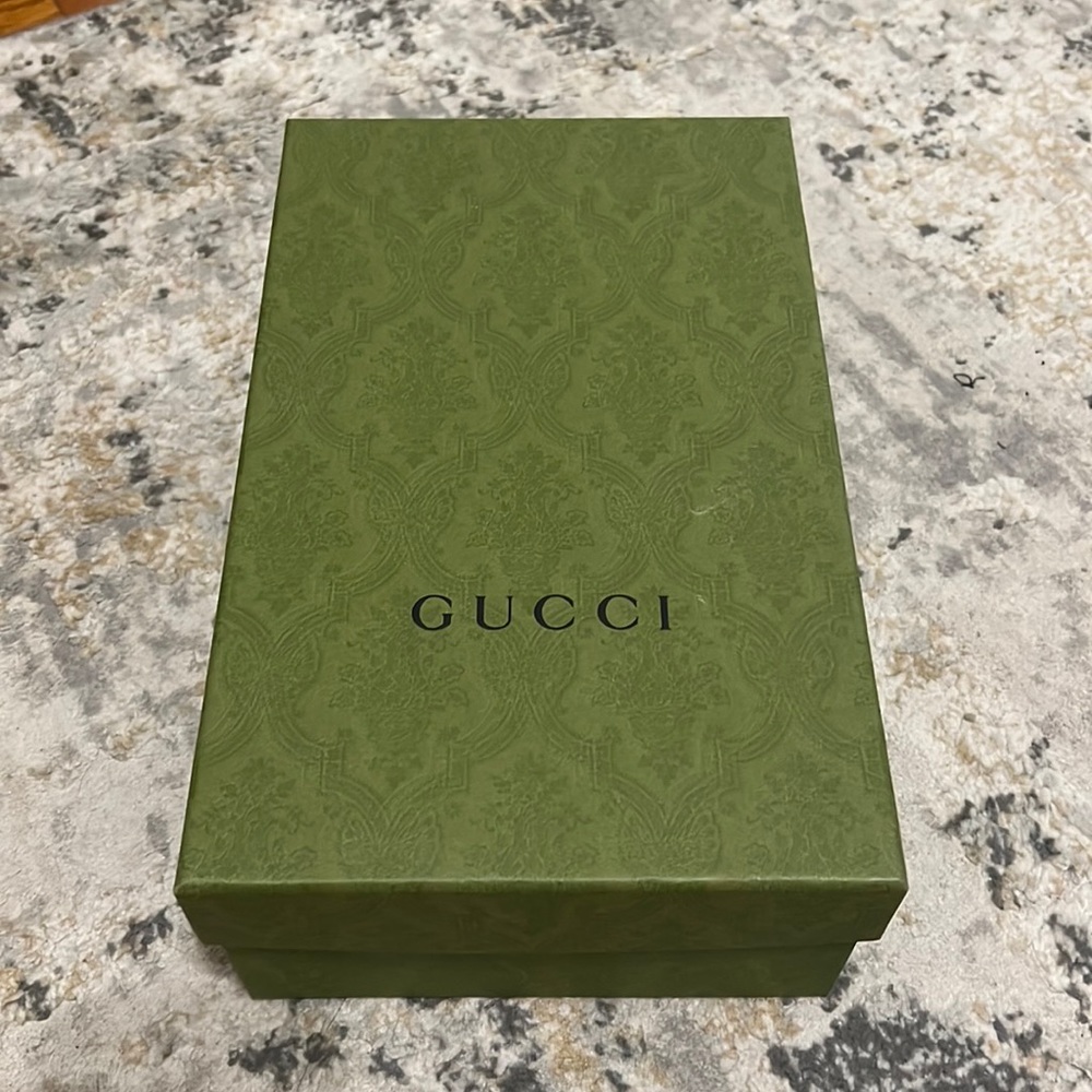 Empty Gucci Sneaker Box